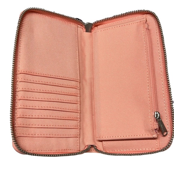 Herschel Supply Company Pink Pineapple Zipper Wallet - Picture 4 of 6